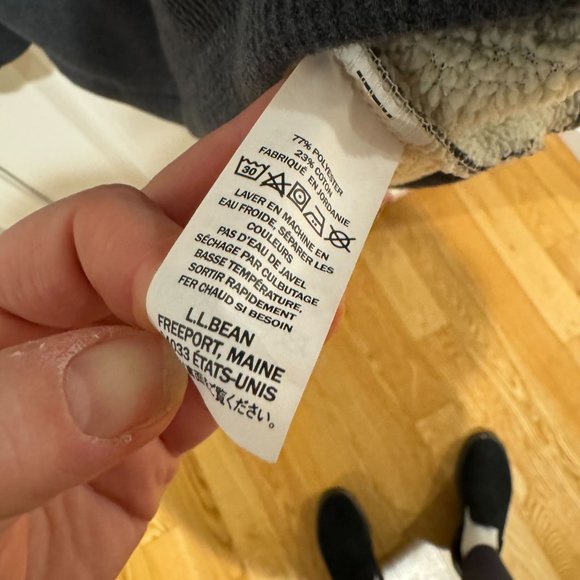 Men's Grey Waffle Fleece Henley‎ - Size XL Tall - Picture 10 of 13